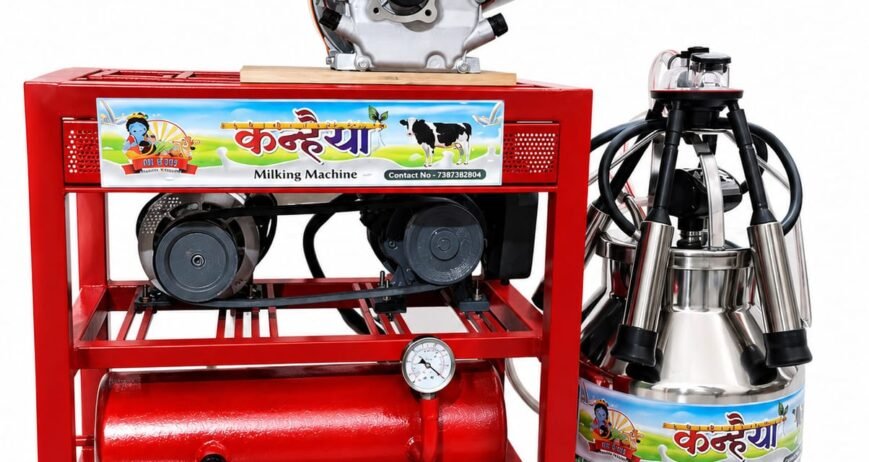Double Power Single Bucket Milking Machine