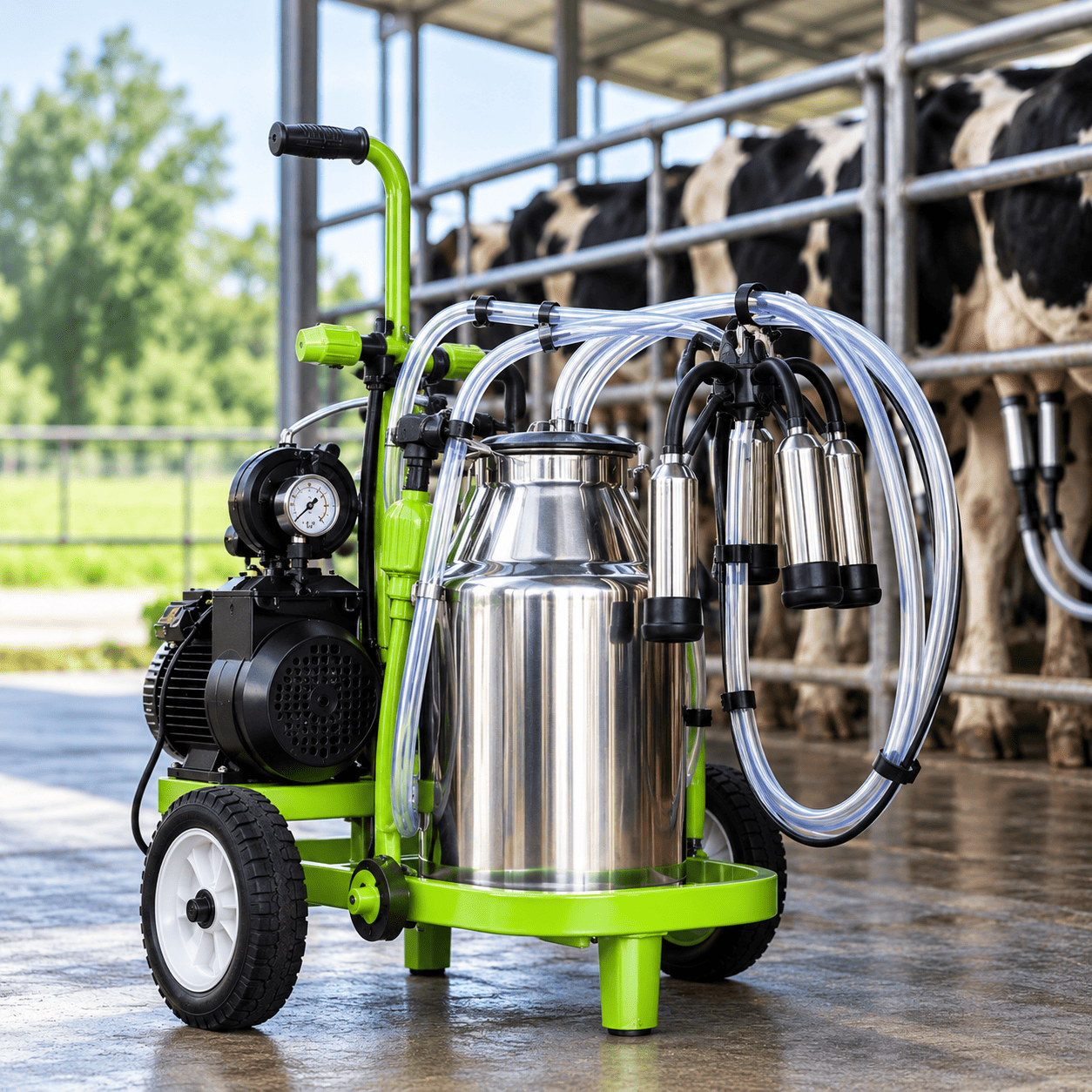 Milking machine